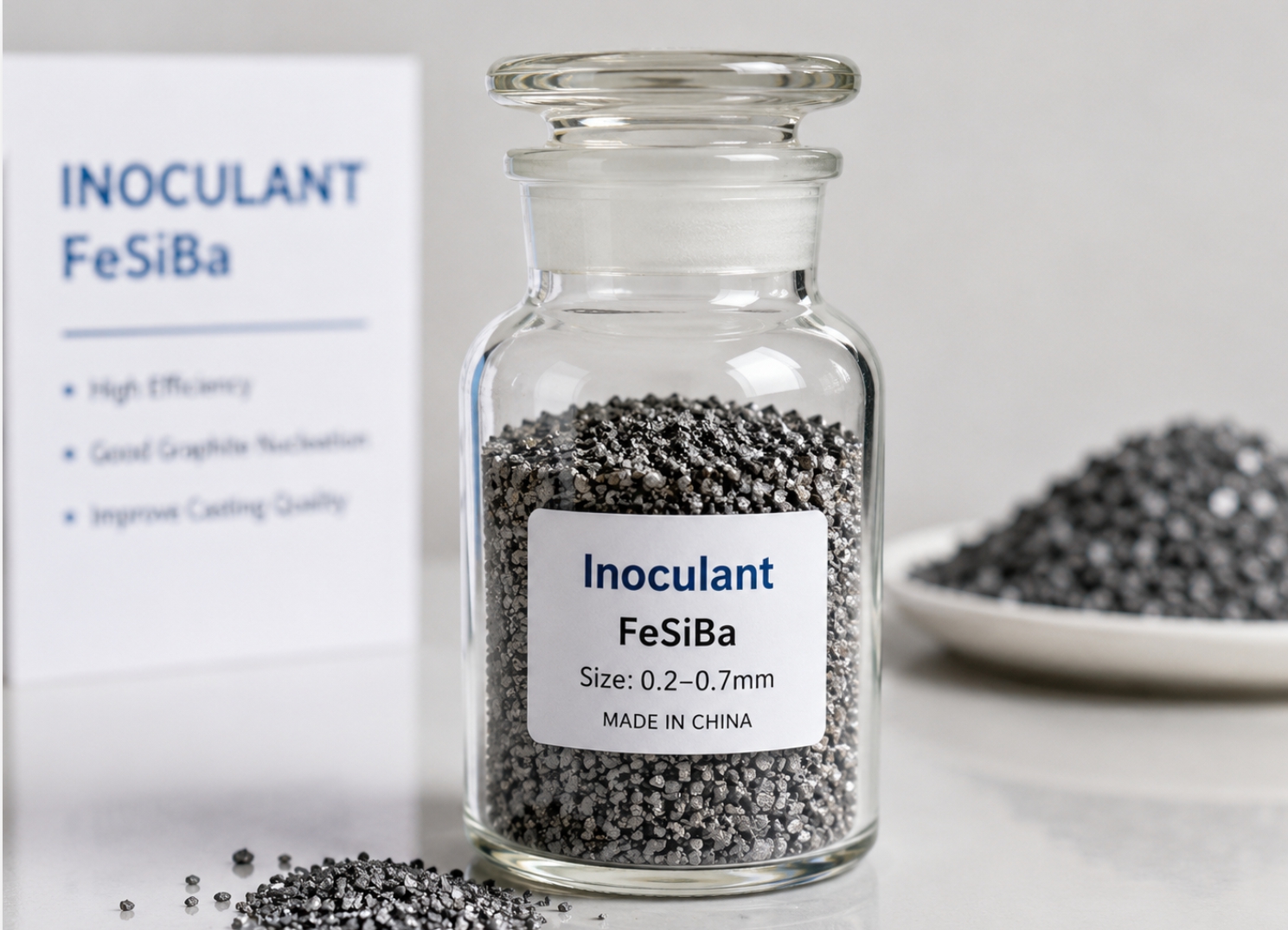 FeSiBa Inoculant for Cast Iron (Ferrosilicon Barium Inoculant)